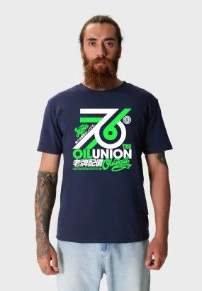 7Tee6 T-Shirt Navy Blue