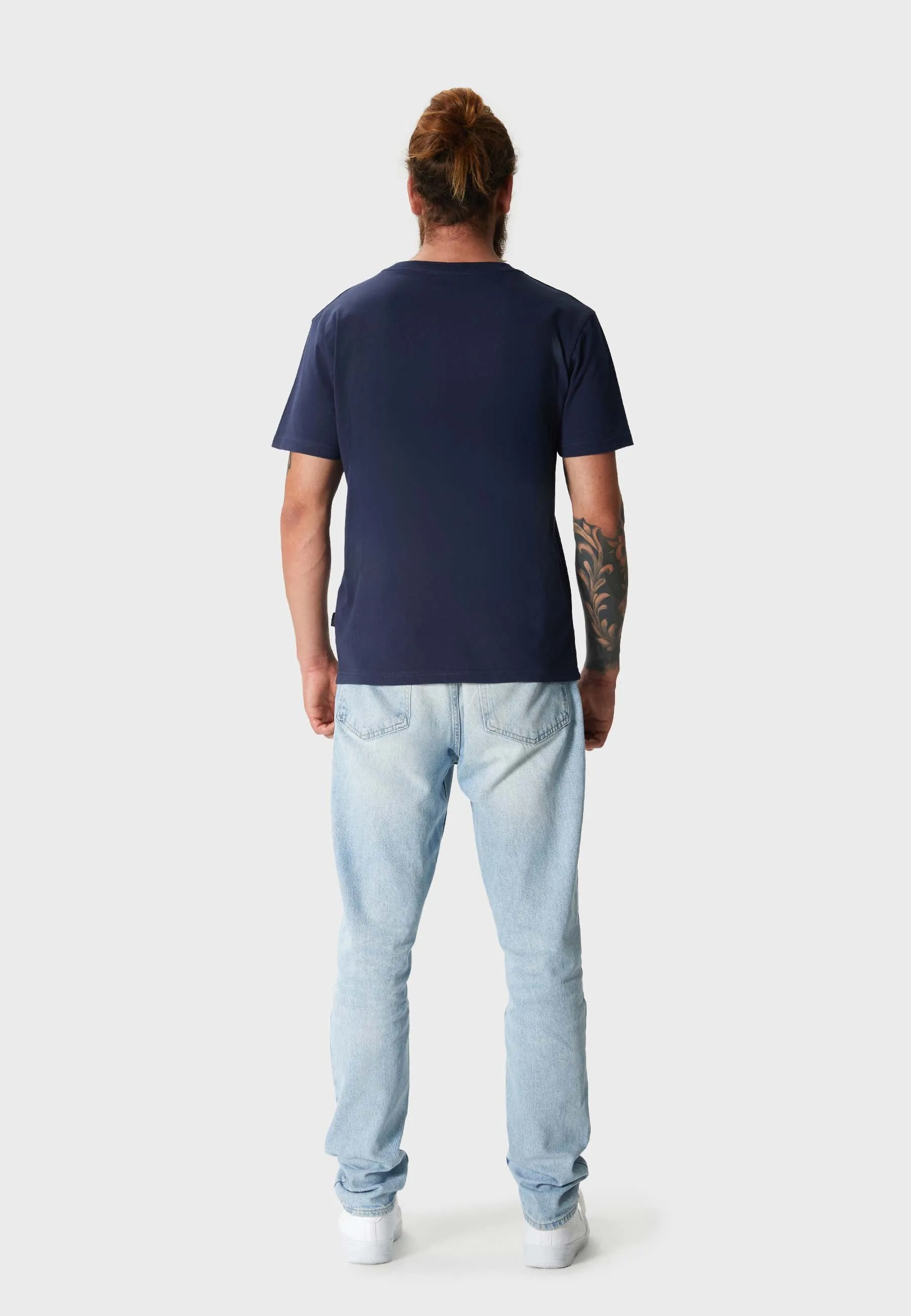 7Tee6 T-Shirt Navy Blue
