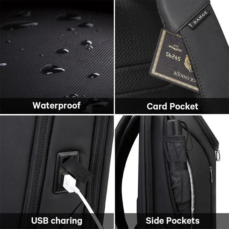 BANGE Anti-Theft Business Laptop Backpack