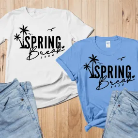 Cool matching shirts for spring break, 2024 spring break shirts, funny spring break shirt