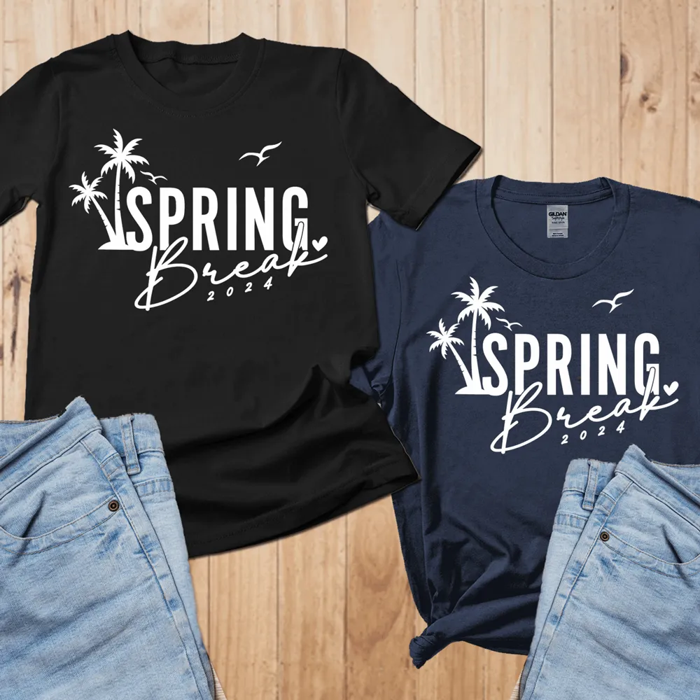 Cool matching shirts for spring break, 2024 spring break shirts, funny spring break shirt