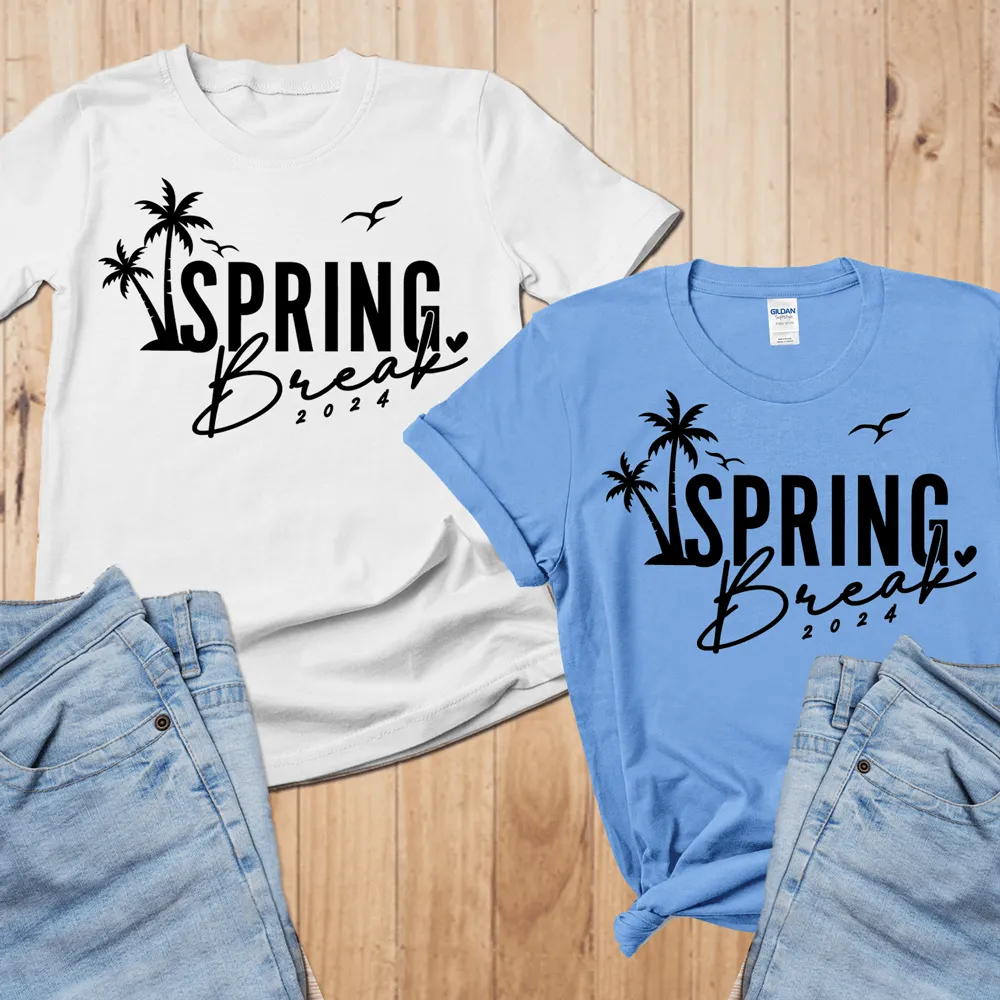 Cool matching shirts for spring break, 2024 spring break shirts, funny spring break shirt