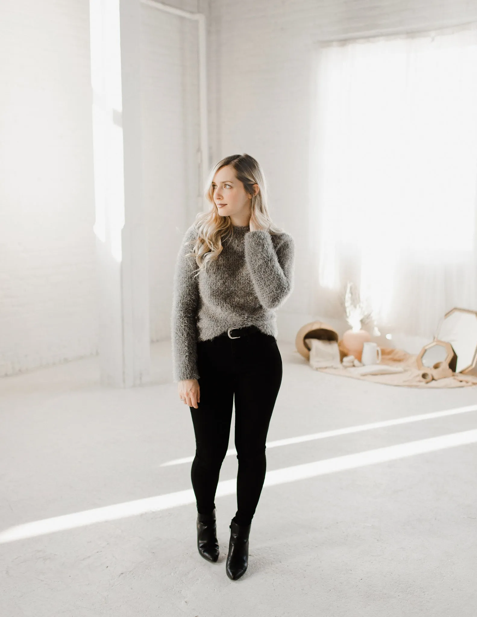 Fuzzy Raglan Crochet Pattern
