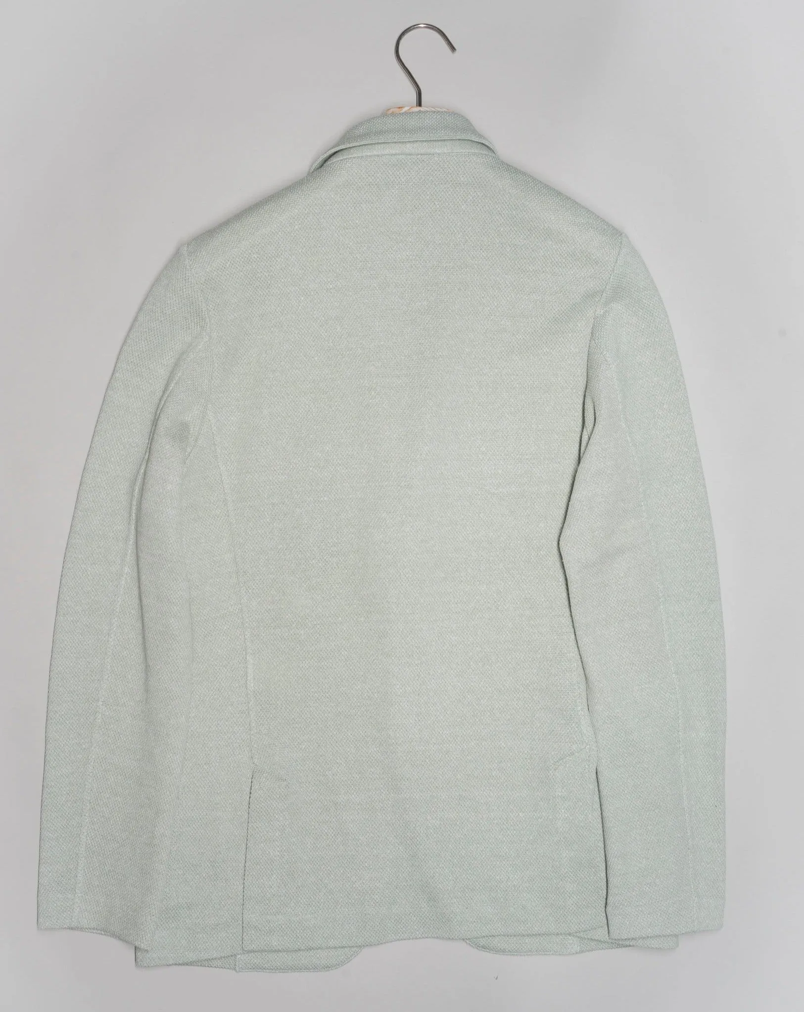 Gran Sasso Linen & Cotton Jersey Jacket / Light Mint