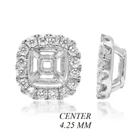 PMI 14W@1.4 28RD1@0.30 4.25MM CUSHION EARRING JACKETS