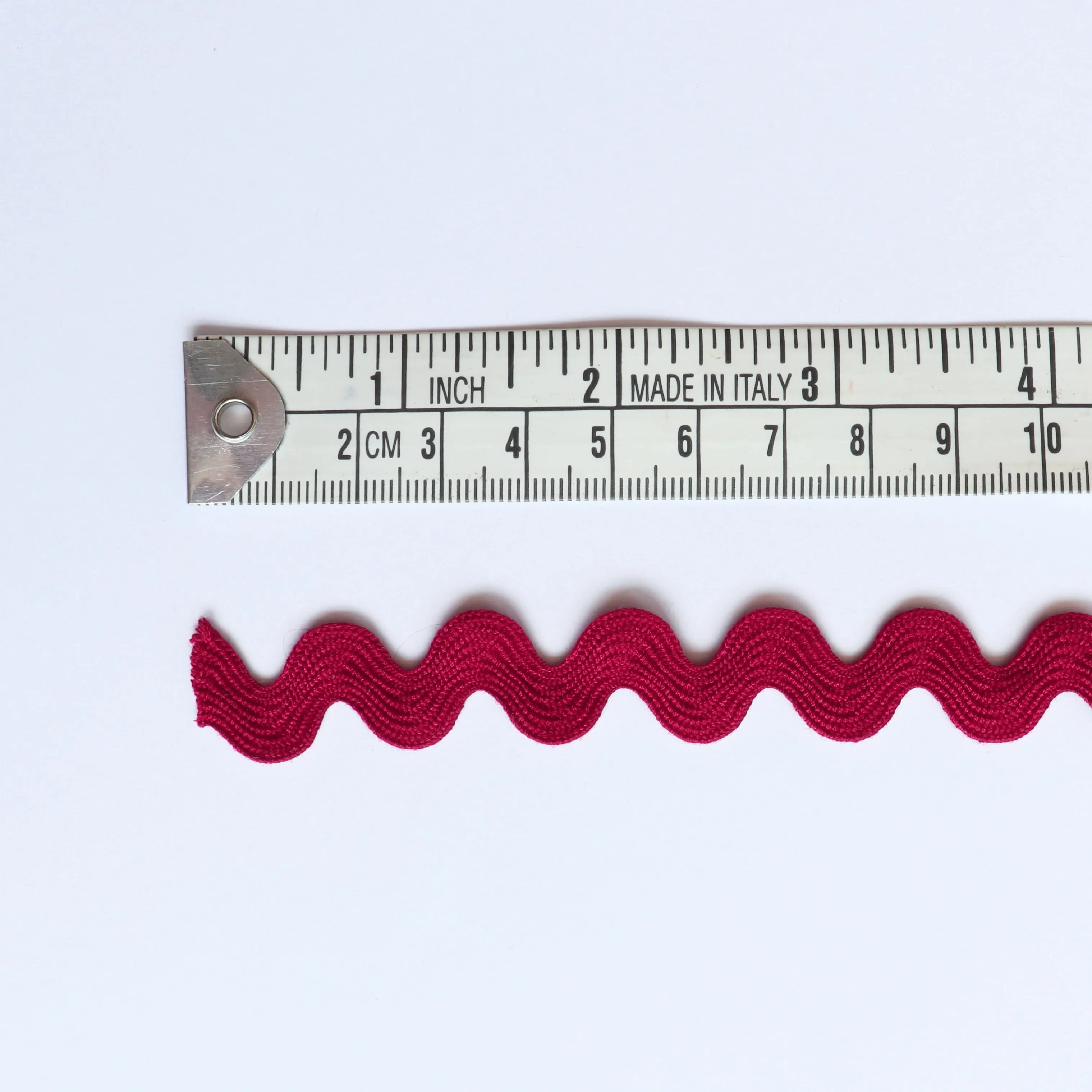 Ric Rac - 15mm - Barn Red