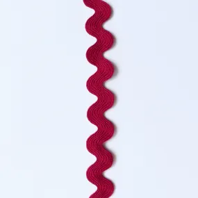 Ric Rac - 15mm - Barn Red