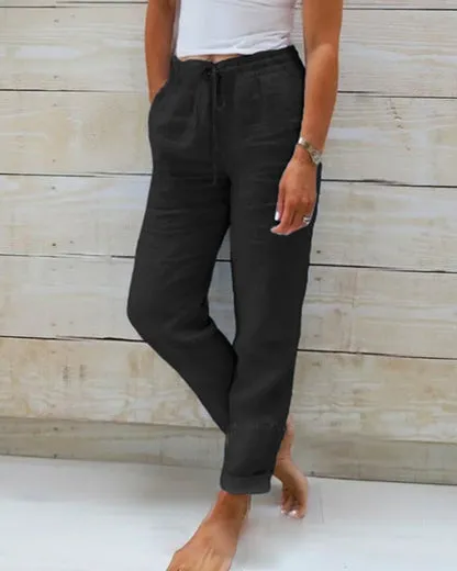 Roberta | Casual Drawstring Pants