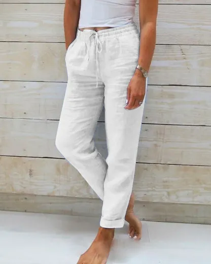 Roberta | Casual Drawstring Pants