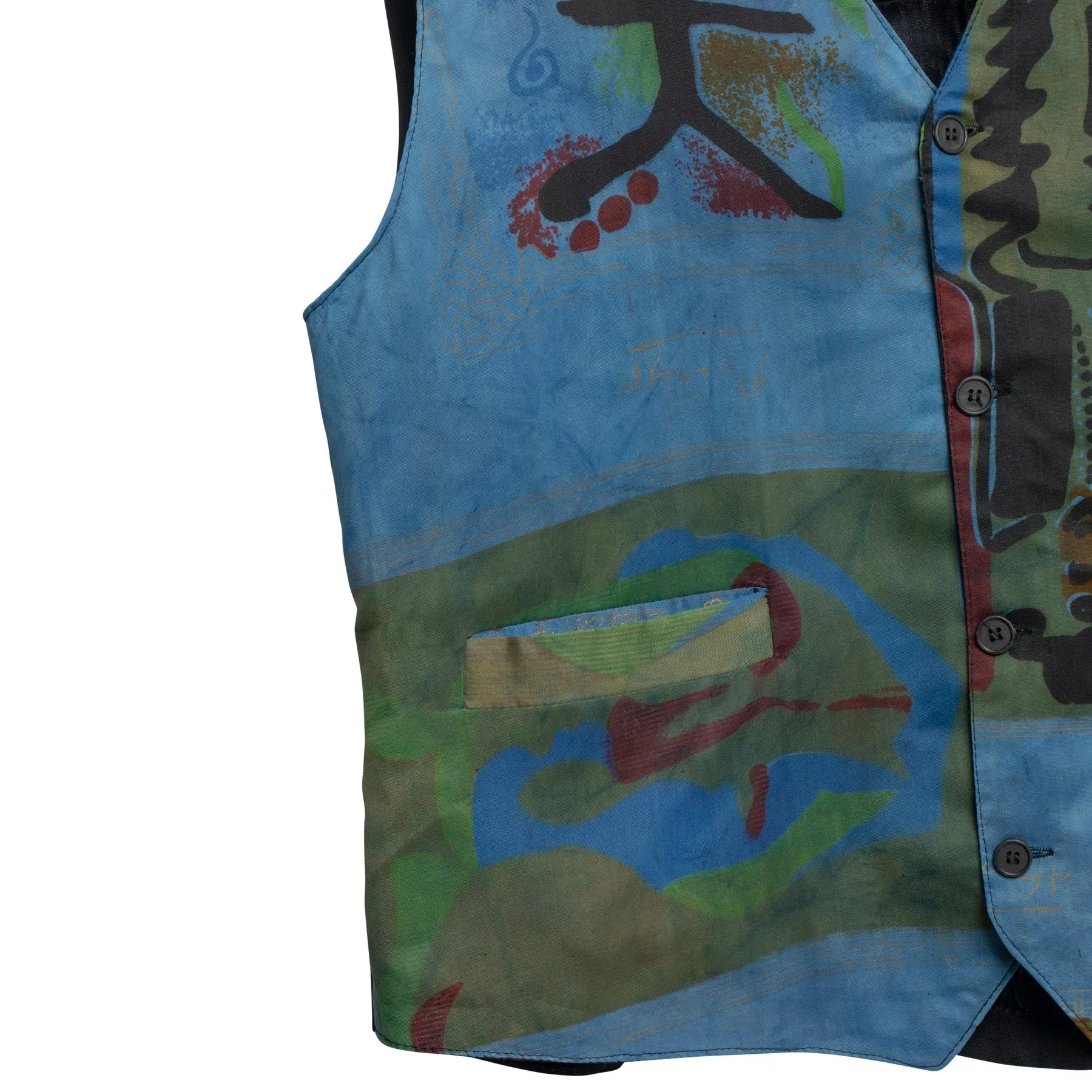 Satin Weave Waistcoat