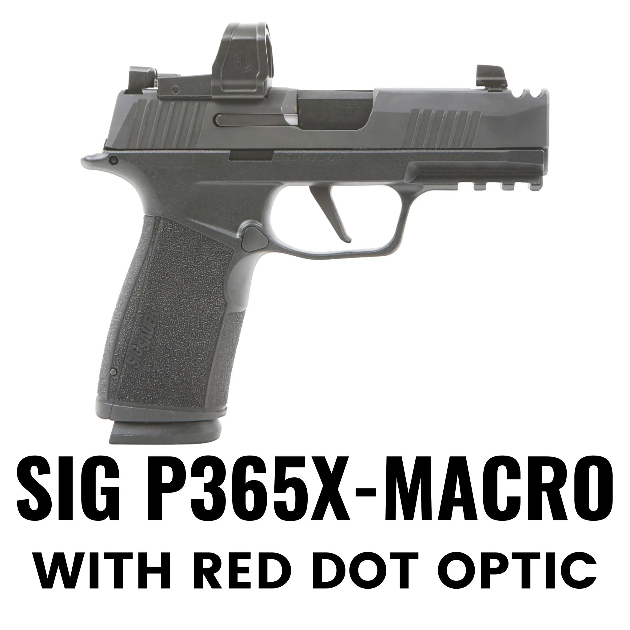 Sig P365-XMacro with Red Dot Optic Flashbang Bra Holster