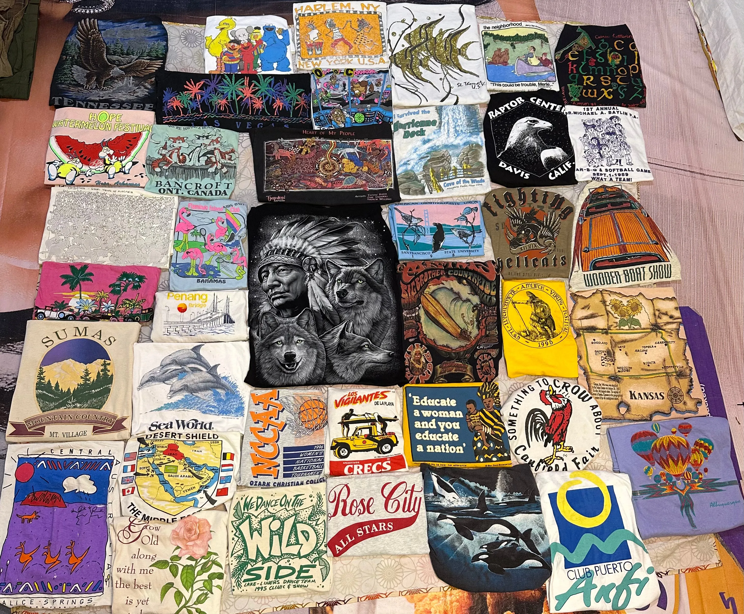 Single stitch T-shirts 38 piece