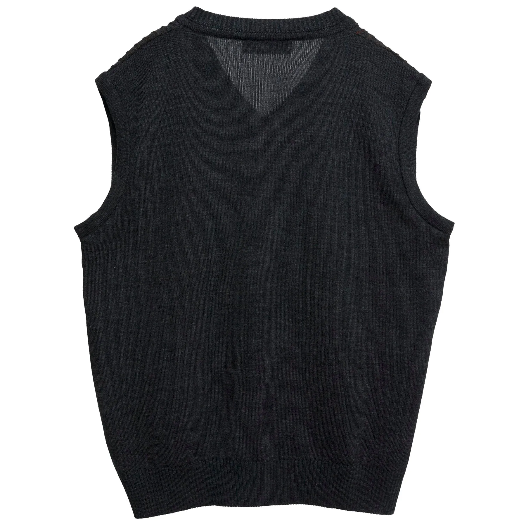 Slip Stitch Schurwolle Blend Vest