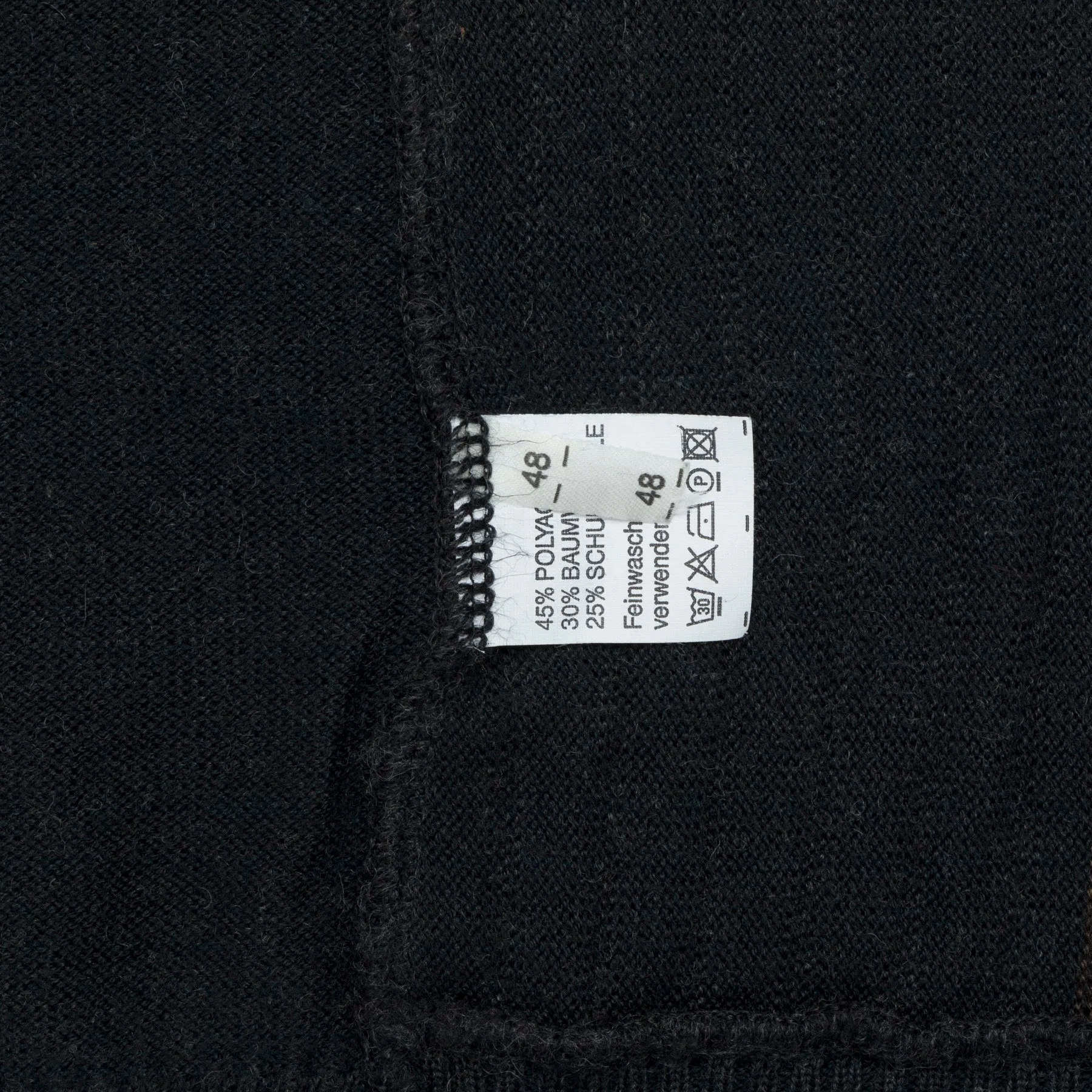 Slip Stitch Schurwolle Blend Vest