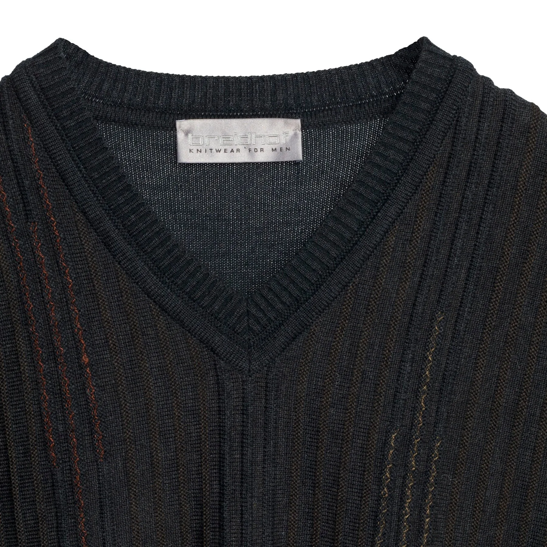 Slip Stitch Schurwolle Blend Vest