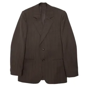 Structured Blazer, Herringbone Twill, Executive