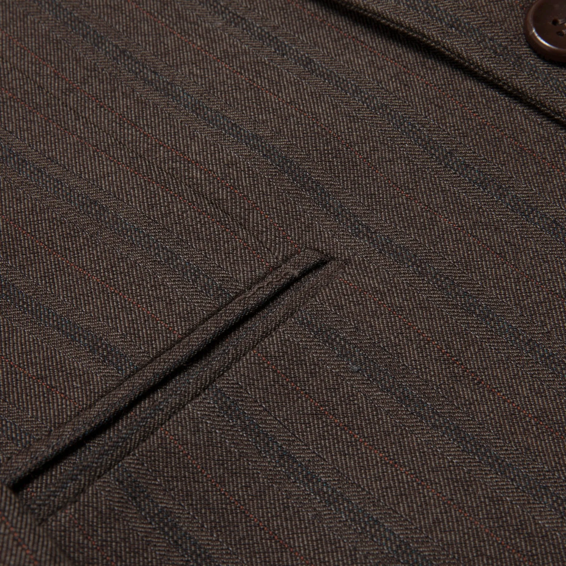 Structured Blazer, Herringbone Twill, Executive