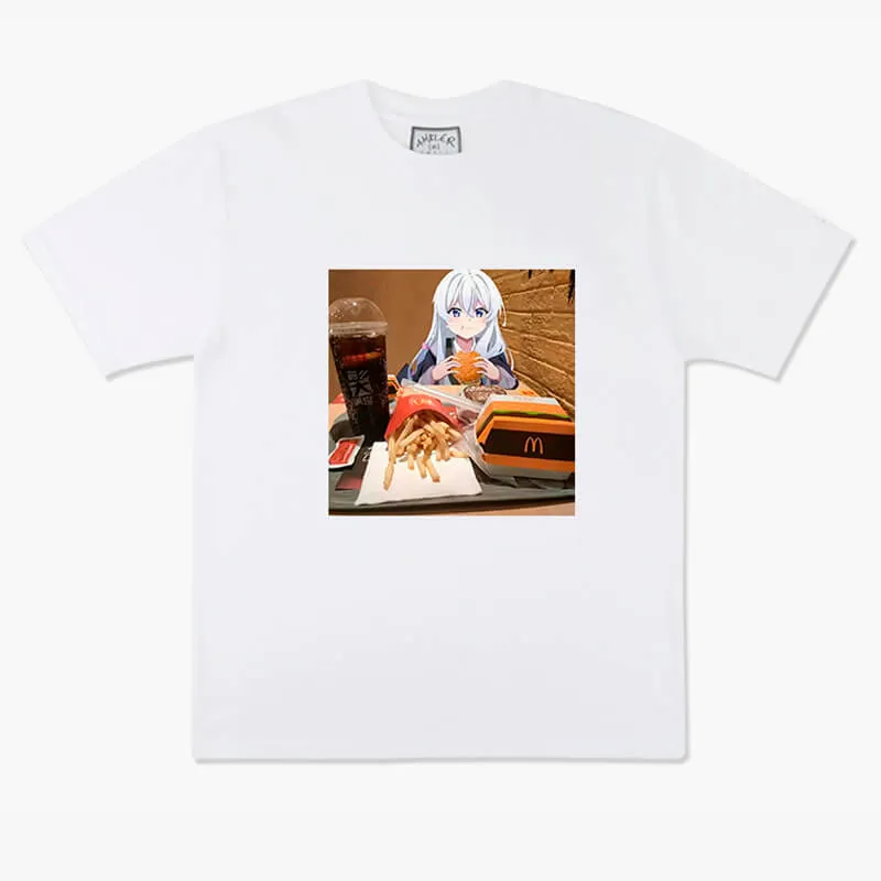 Tabitabi Elaina Mcdonalds Anime T-Shirt