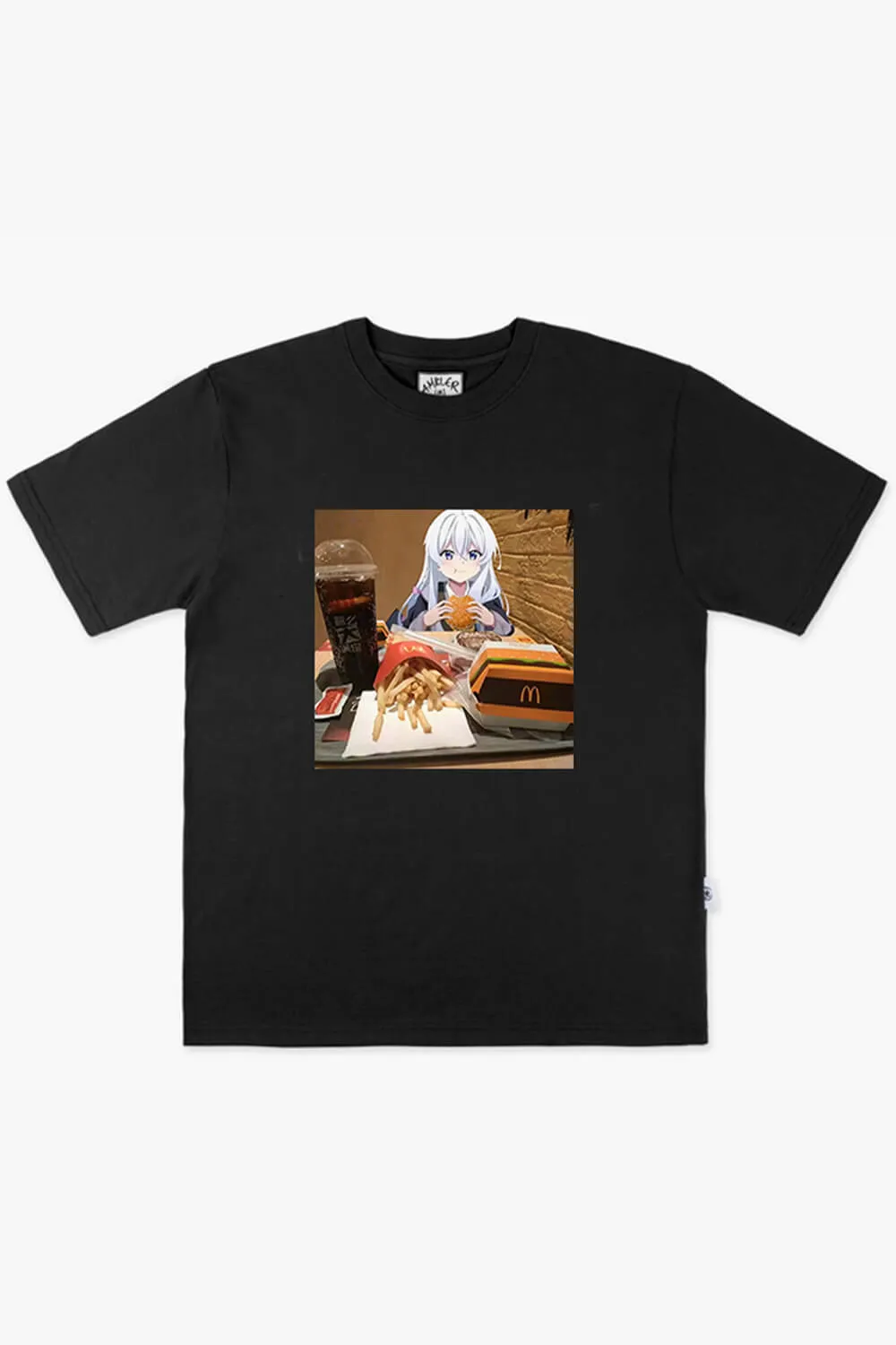 Tabitabi Elaina Mcdonalds Anime T-Shirt