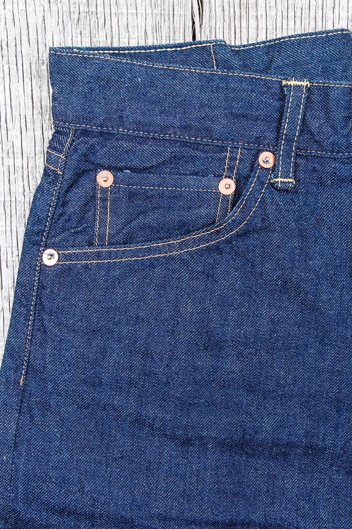 TCB Jeans Womens Norma Selvedge Jeans One Wash