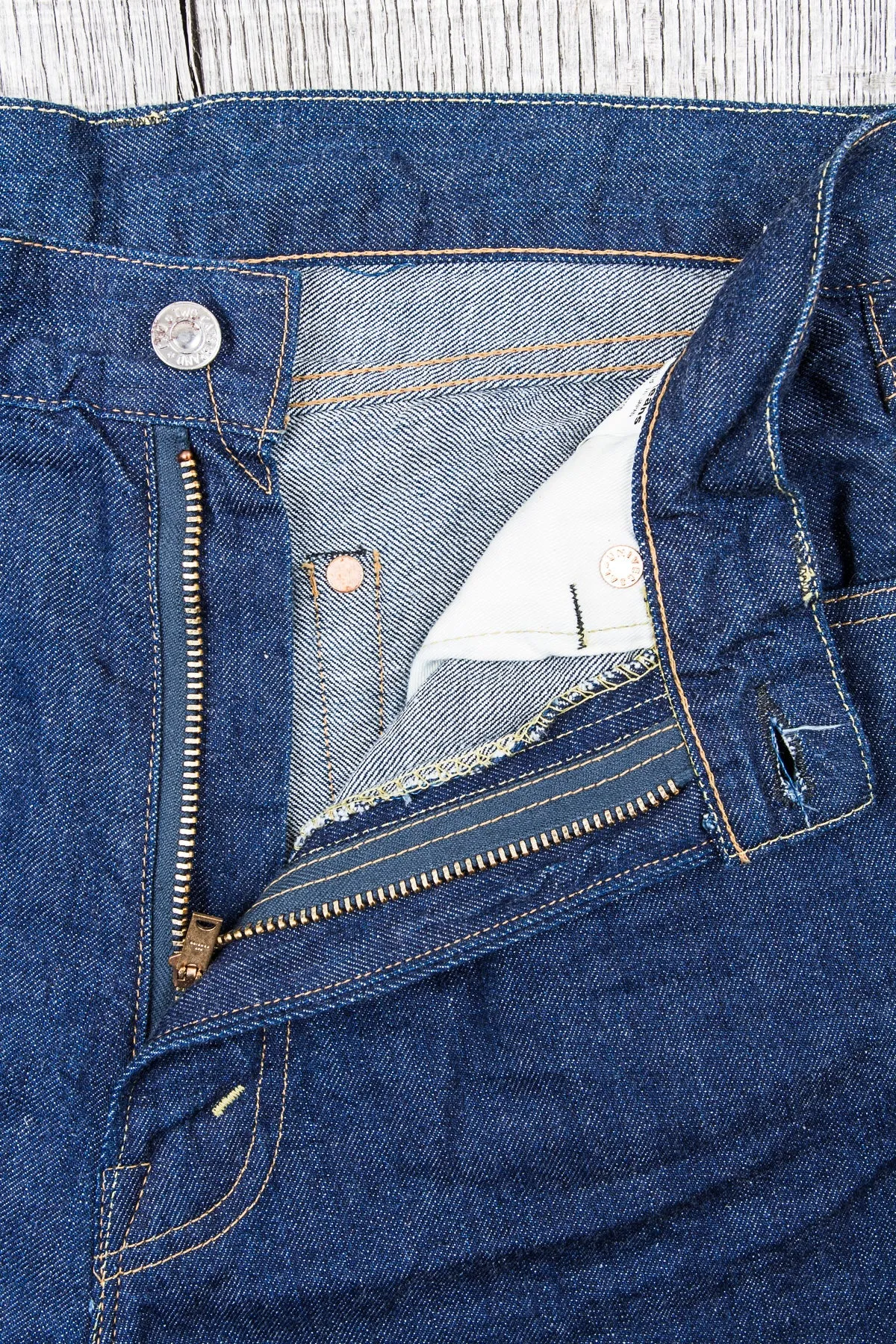 TCB Jeans Womens Norma Selvedge Jeans One Wash