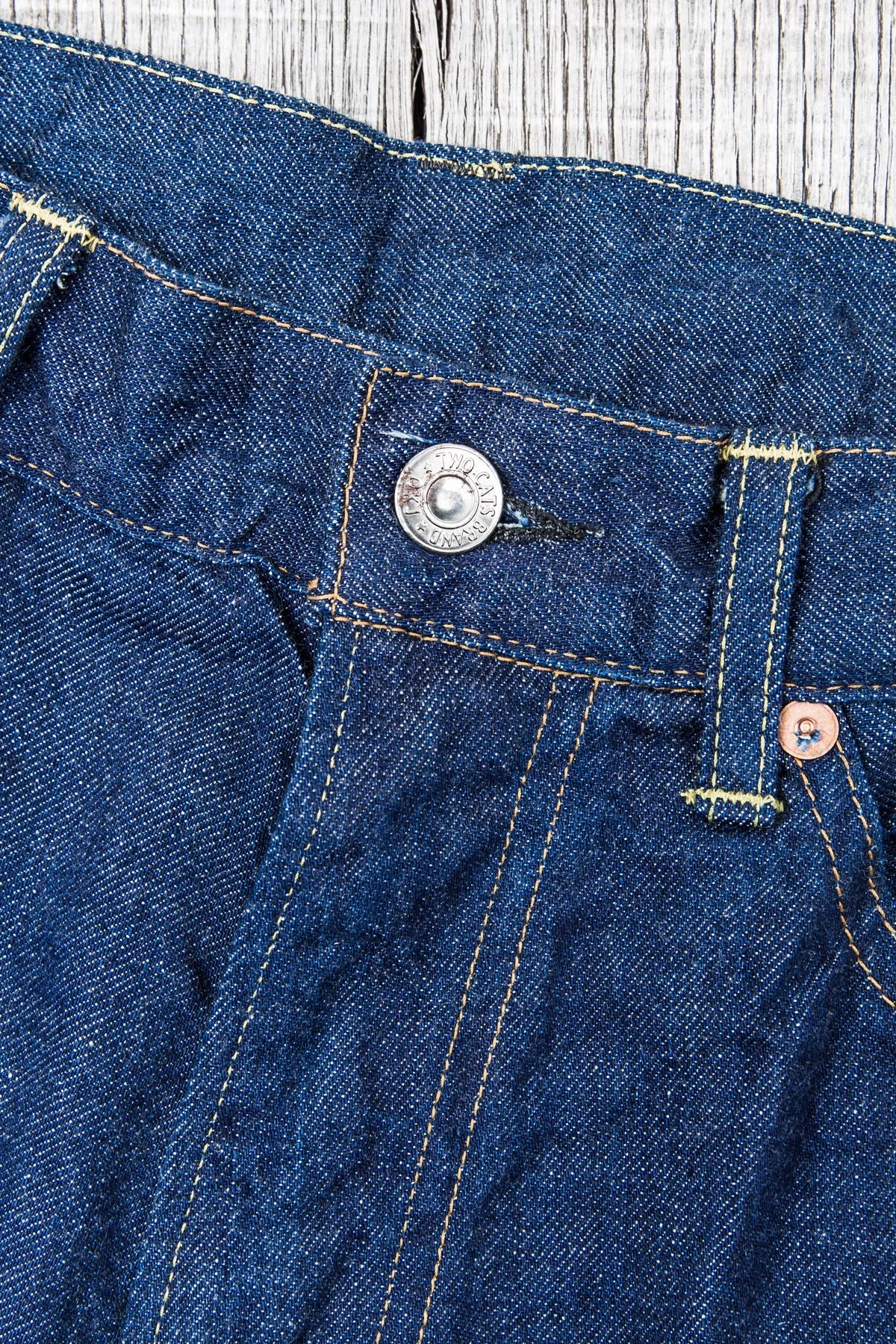 TCB Jeans Womens Norma Selvedge Jeans One Wash