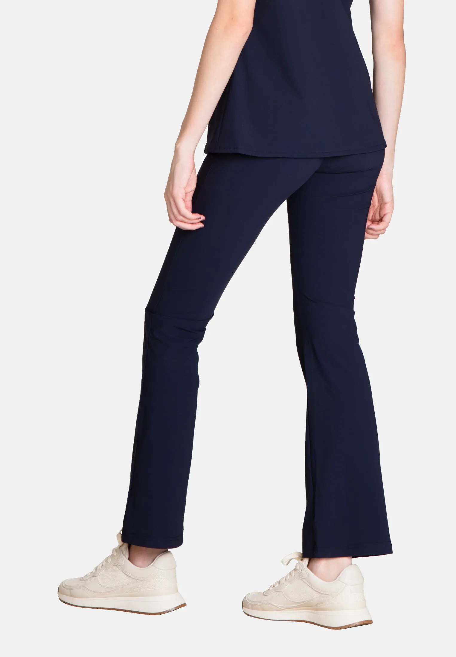 The Cropped Sport Pants - Blue Opaque