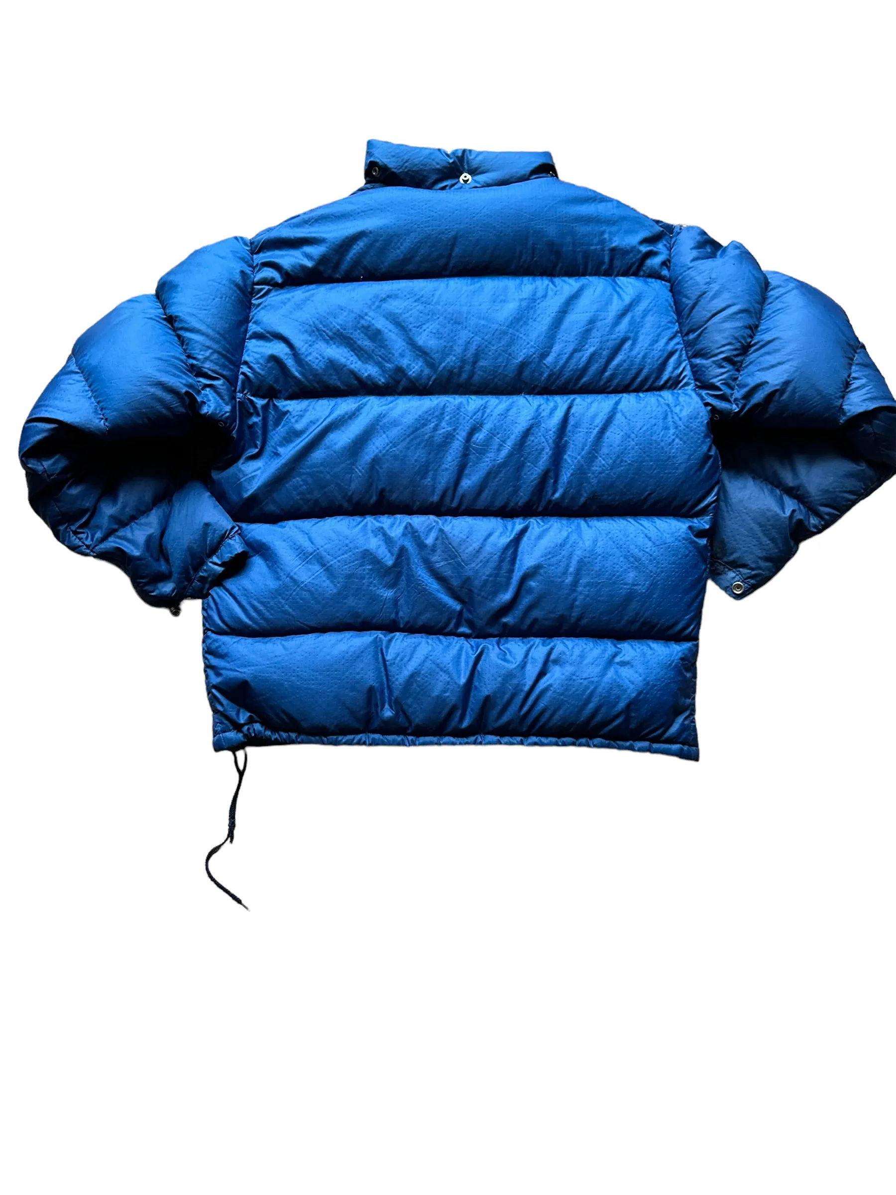 Vintage Sprung Blue Goose Down Puffer Jacket SZ XL | Vintage Puffer Jacket Seattle | Barn Owl Vintage Seattle